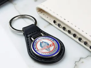 Shelby Porte-clés Cuir Perso Design Chic Look Force